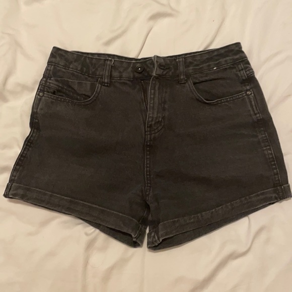 Primark black denim shorts Clearance